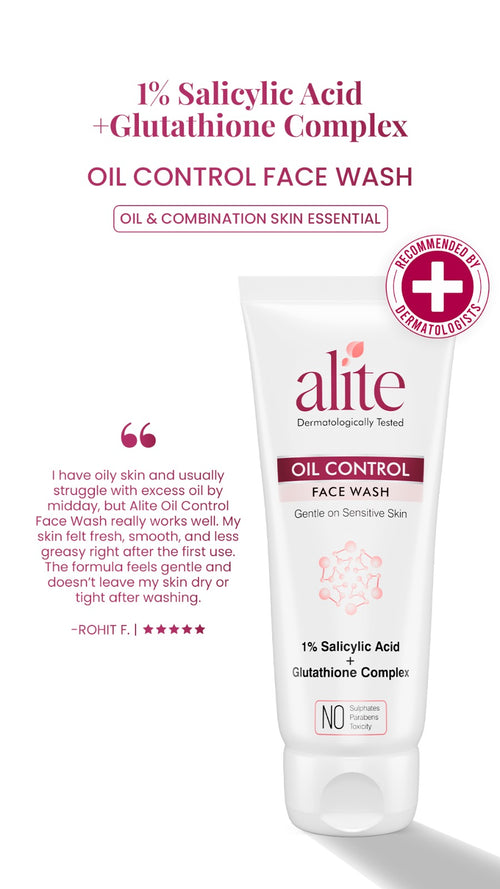 Alite Oil Control Face Wash (70g) - For Acne & Oil Control